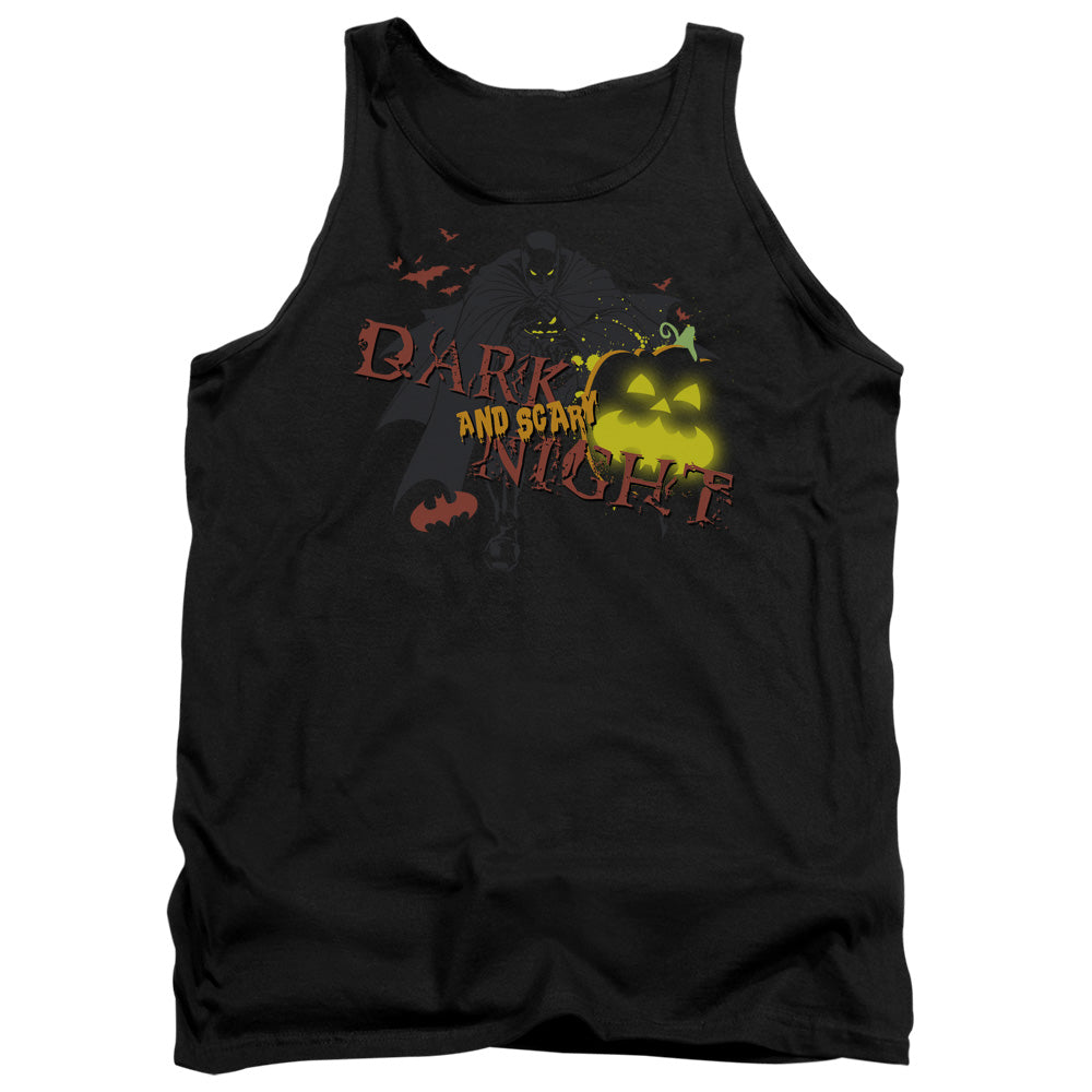 Batman - Dark And Scary Night - Adult Tank - Black