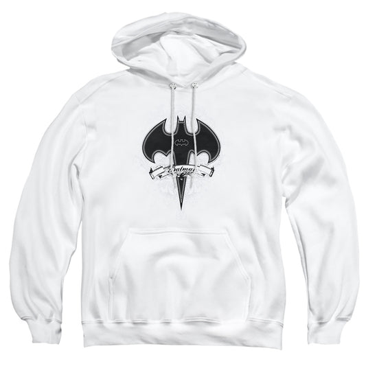 Batman - Gothic Gotham - Adult Pull-over Hoodie - White