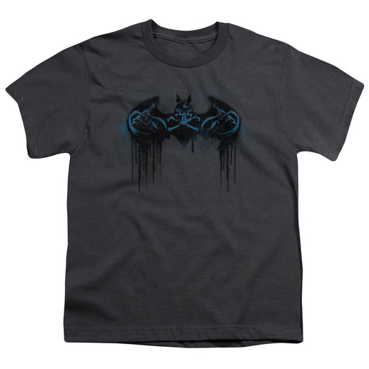 BATMAN RUN AWAY - S/S YOUTH 18/1 - CHARCOAL T-Shirt