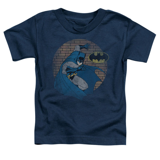 Batman - In The Spotlight - Short Sleeve Toddler Tee - Navy T-shirt
