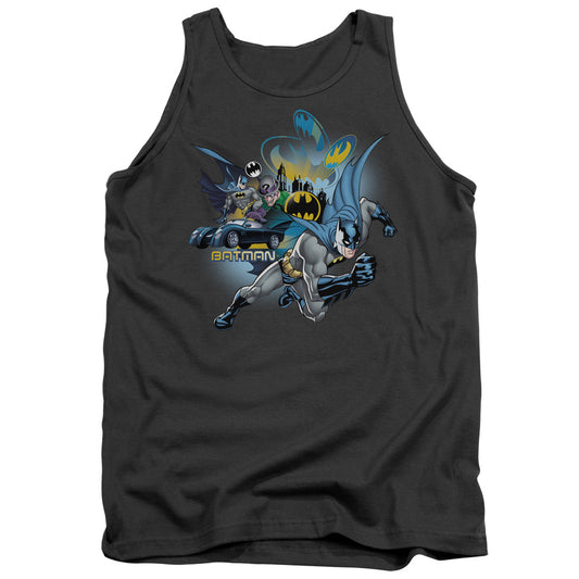 Batman - Call Of Duty - Adult Tank - Charcoal