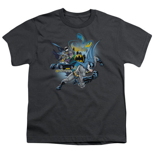 Batman - Call Of Duty - Short Sleeve Youth 18/1 - Charcoal T-shirt