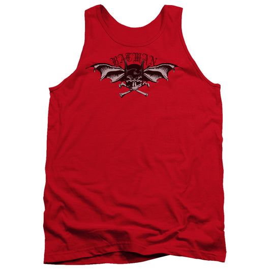 Batman - Wings Of Wrath - Adult Tank - Red