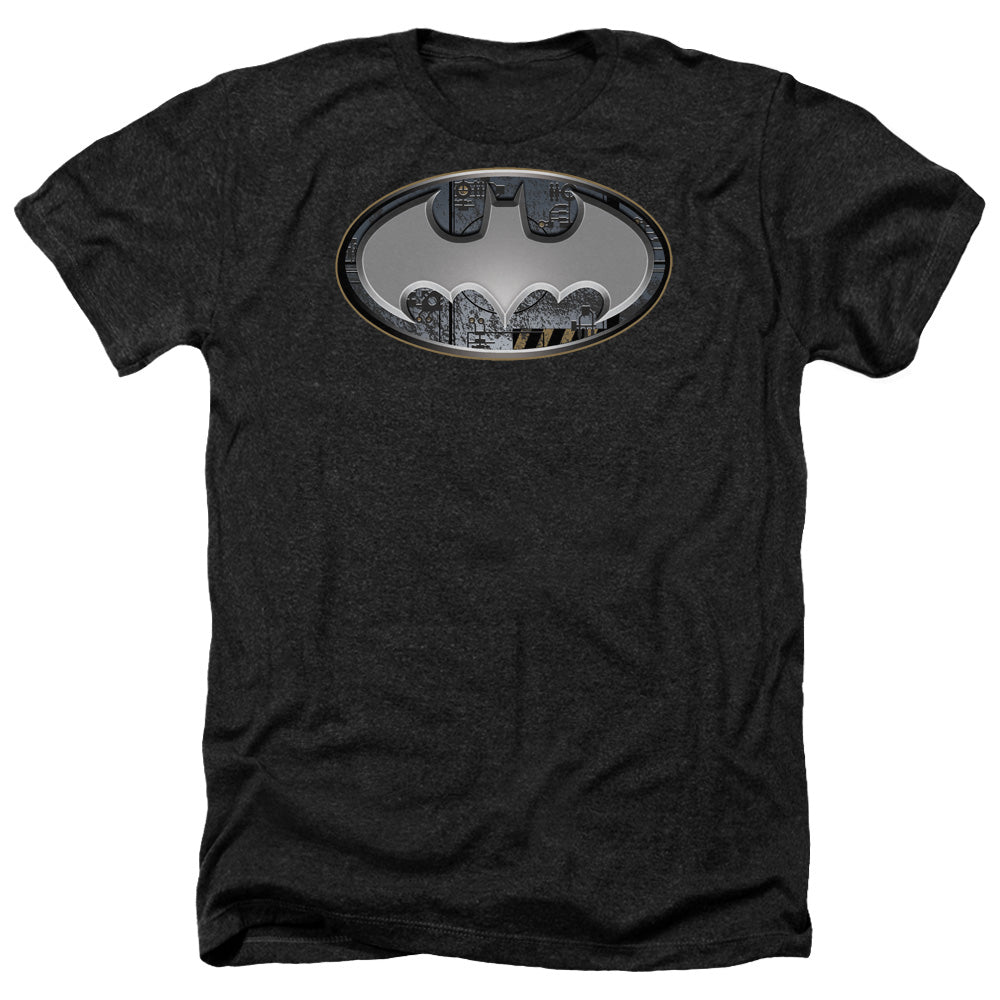Batman - Steel Wall Shield - Adult Heather-black