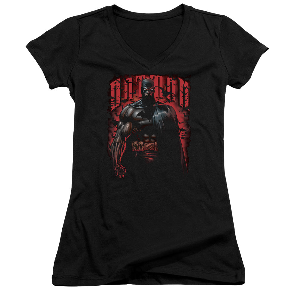 Batman - Red Knight - Junior V-neck - Black