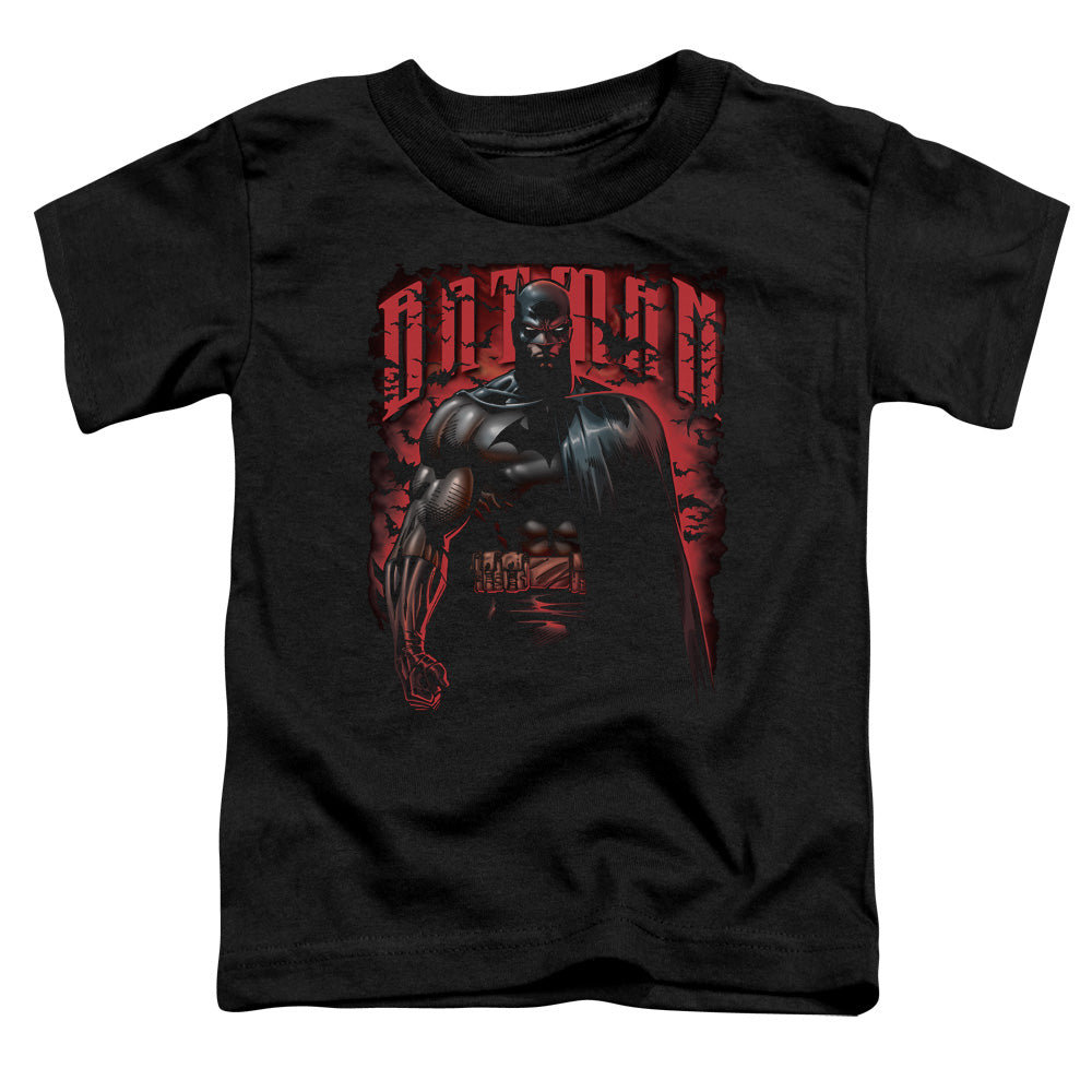 Batman - Red Knight - Short Sleeve Toddler Tee - Black T-shirt