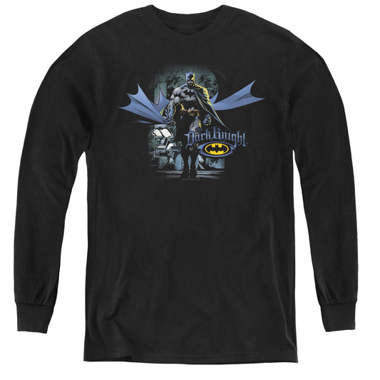 Batman - From The Depths - Youth Long Sleeve Tee - Black