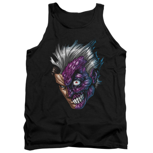 Batman - Just Face - Adult Tank - Black