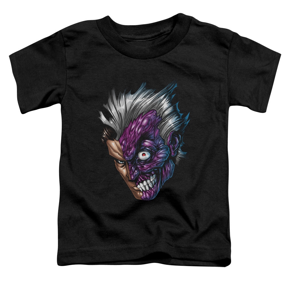 Batman - Just Face - Short Sleeve Toddler Tee - Black T-shirt