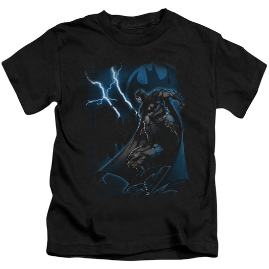 BATMAN LIGHTNING STRIKES - S/S JUVENILE 18/1 - BLACK - T-Shirt