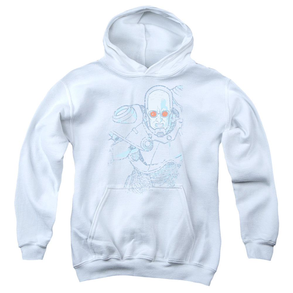 Batman Snowblind Freeze-youth Pull-over Hoodie - White