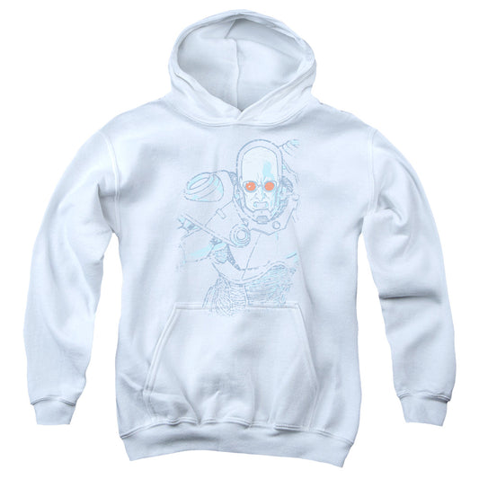 Batman Snowblind Freeze-youth Pull-over Hoodie - White