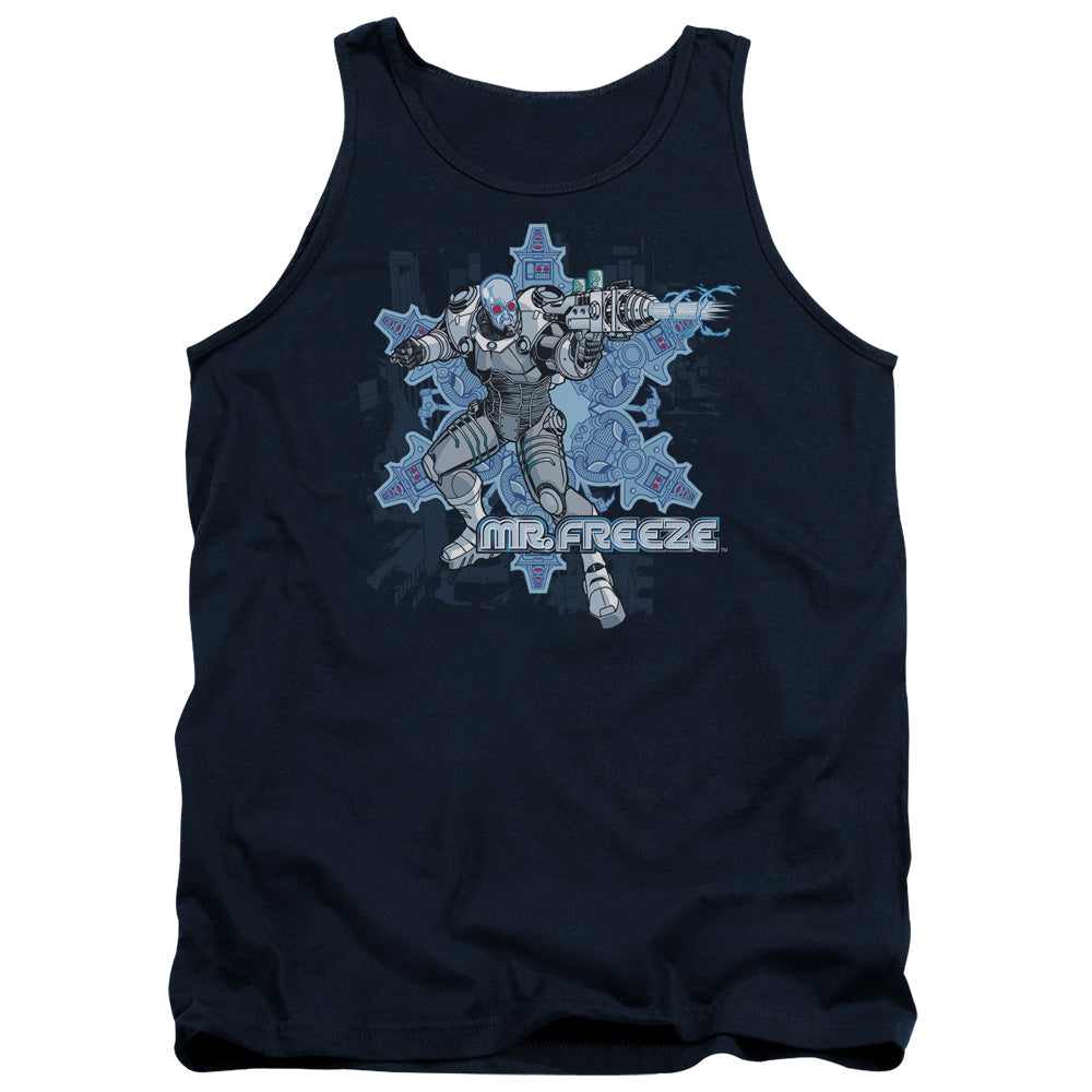 Batman - Mr Freeze - Adult Tank - Navy