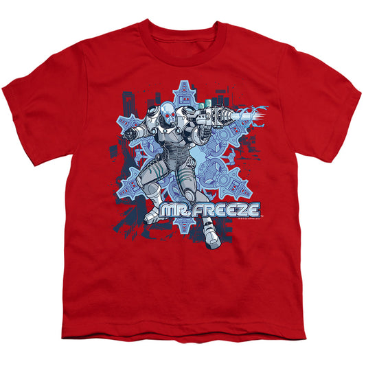 Batman - Mr Freeze - Short Sleeve Youth 18/1 - Navy T-shirt