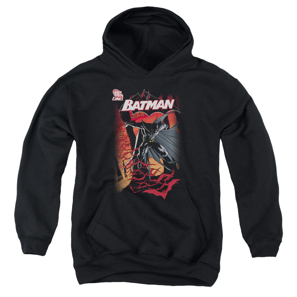 Batman - #655 Cover - Youth Pull-over Hoodie - Black