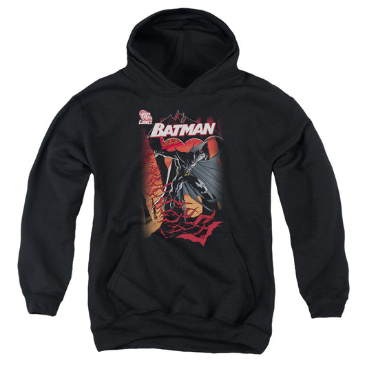 Batman - #655 Cover - Youth Pull-over Hoodie - Black