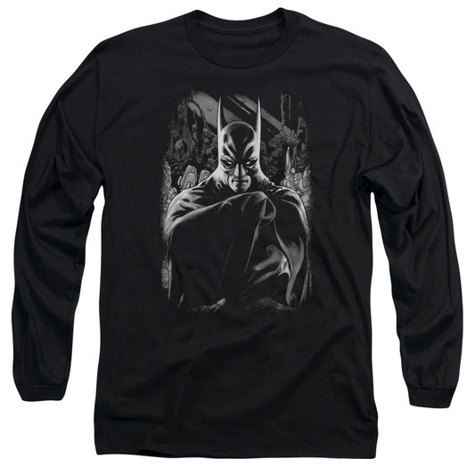 Batman - Detective 821 Cover - Long Sleeve Adult 18/1 - Black T-shirt
