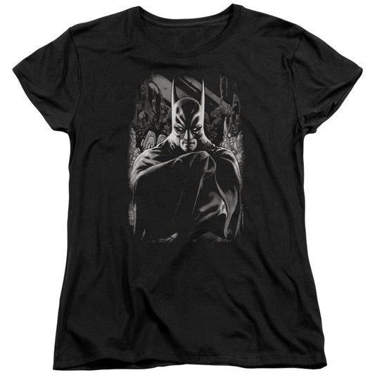 BATMAN DETECTIVE 821 COVER - S/S WOMENS TEE - BLACK T-Shirt