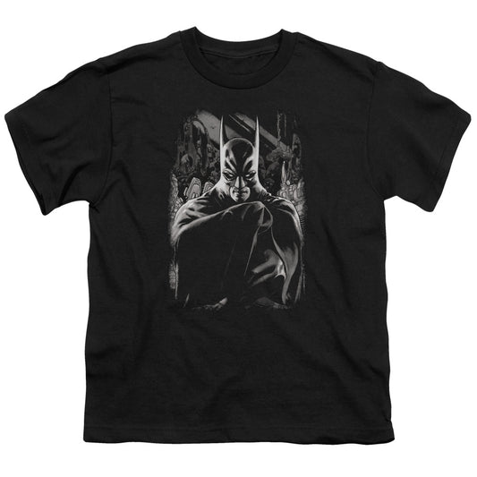Batman - Detective 821 Cover - Short Sleeve Youth 18/1 - Black T-shirt