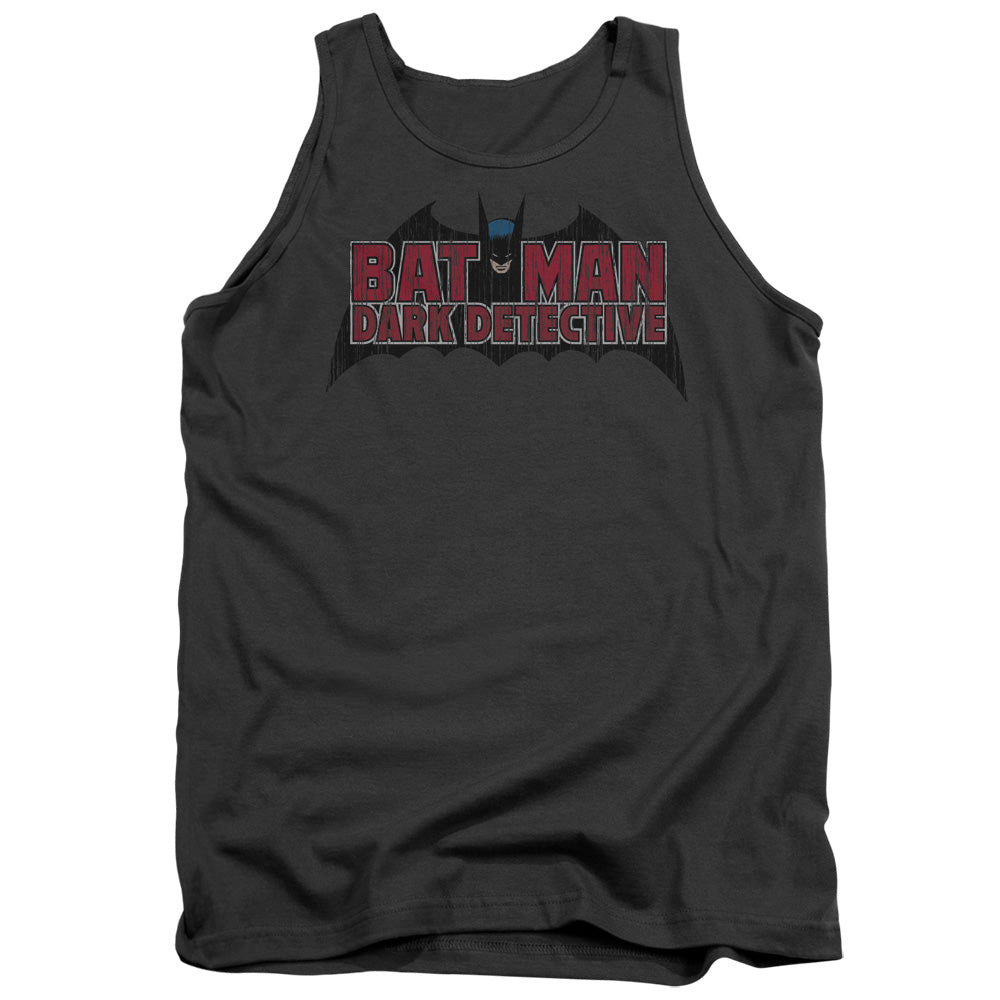 Batman - Dark Detective - Adult Tank - Charcoal