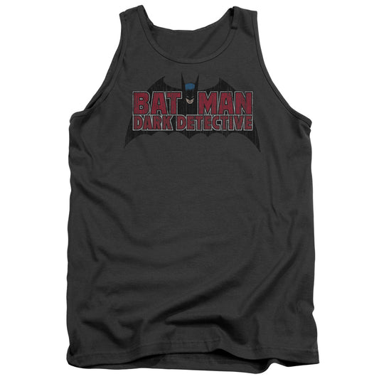 Batman - Dark Detective - Adult Tank - Charcoal