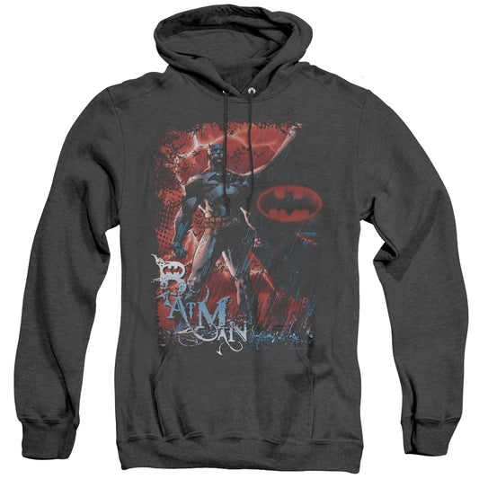 Batman - Gotham Reign - Adult Heather Hoodie - Black