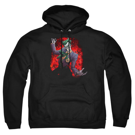 Batman - Jokers Ave - Adult Pull-over Hoodie - Black