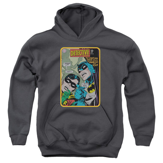 Batman Detective #380-youth Pull-over Hoodie - Charcoal