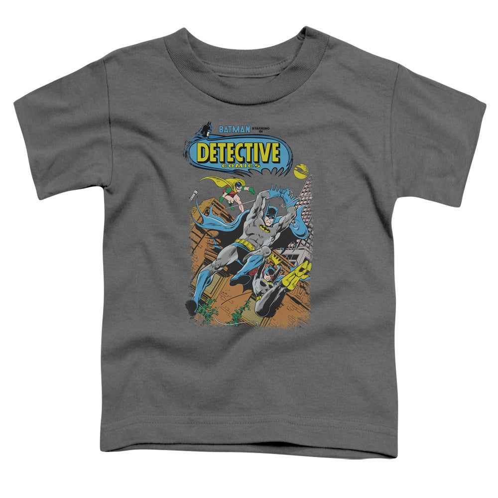 Batman - Detective #487 - Short Sleeve Toddler Tee - Charcoal T-shirt