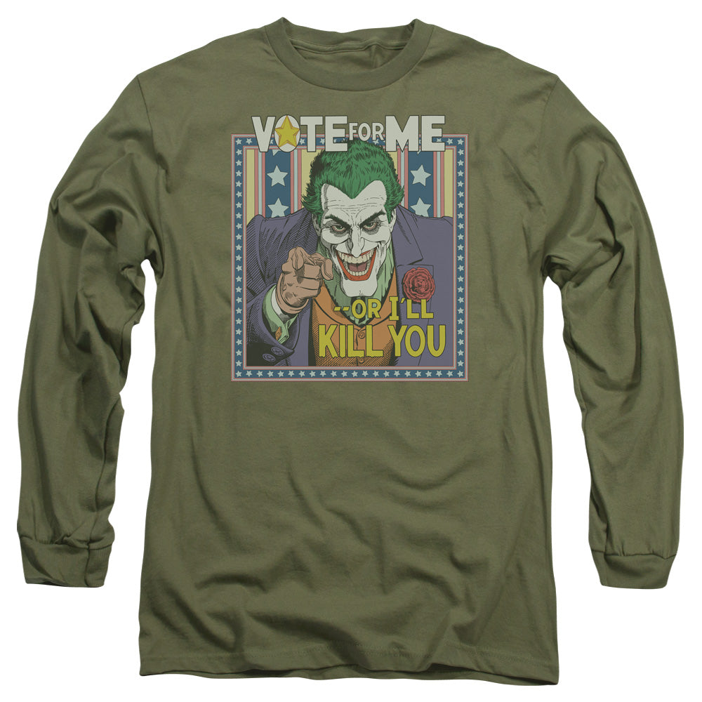 Batman - Dark Detective #1 - Long Sleeve Adult 18/1 - Military Green T-shirt