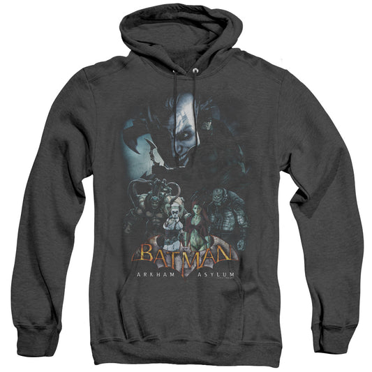Batman Aa - Five Against One - Adult Heather Hoodie - Black