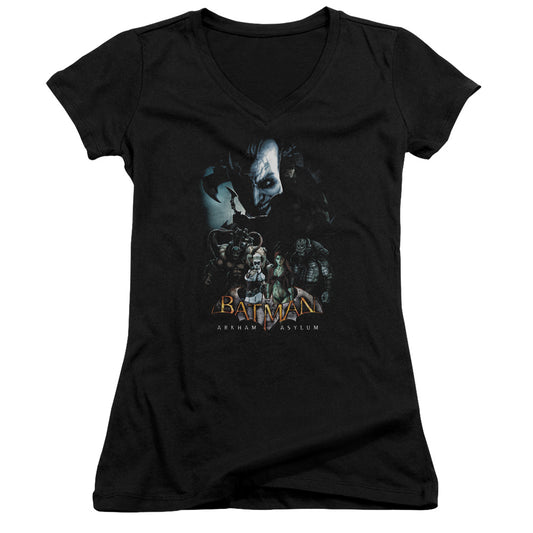 Batman Aa - Five Against One - Junior V-neck - Black