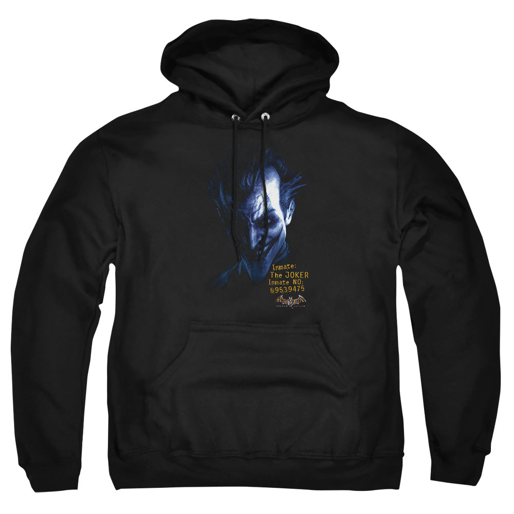 Batman Aa - Arkham Joker - Adult Pull-over Hoodie - Black