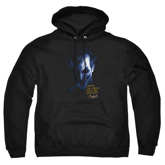 Batman Aa - Arkham Joker - Adult Pull-over Hoodie - Black
