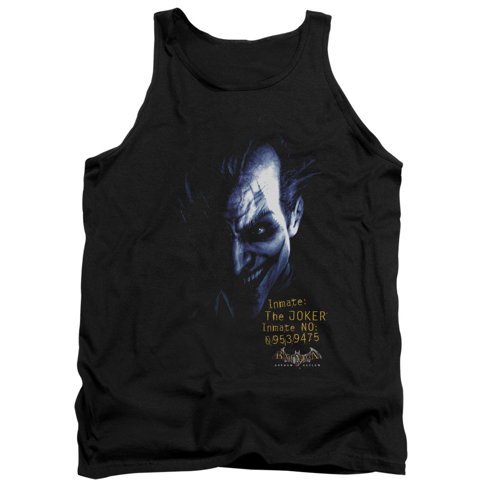 Batman Aa - Arkham Joker - Adult Tank - Black