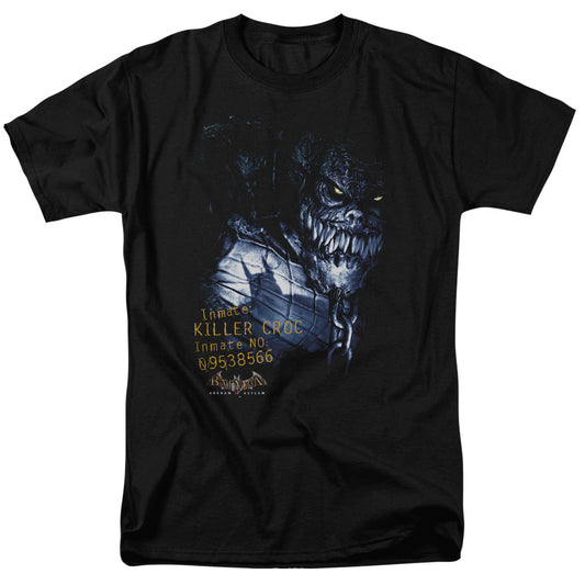 Batman Aa - Arkham Killer Croc - Short Sleeve Adult 18/1 - Black T-shirt