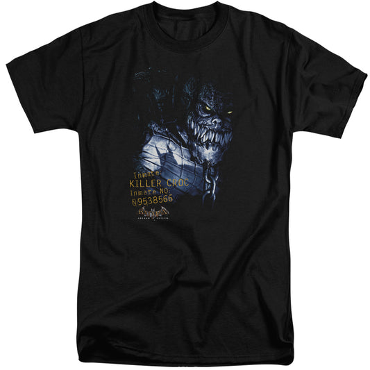 Batman Aa - Arkham Killer Croc - Short Sleeve Adult Tall - Black T-shirt