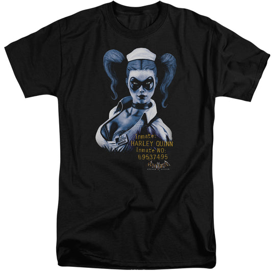 Batman Aa - Arkham Harley Quinn - Short Sleeve Adult Tall - Black T-shirt