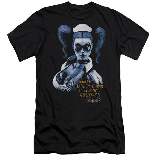 Batman Aa - Arkham Harley Quinn - Short Sleeve Adult 30/1 - Black T-shirt