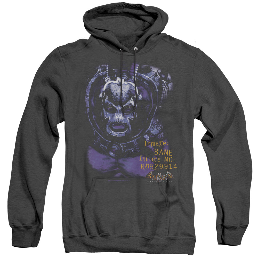 Batman Aa - Arkham Bane - Adult Heather Hoodie - Black