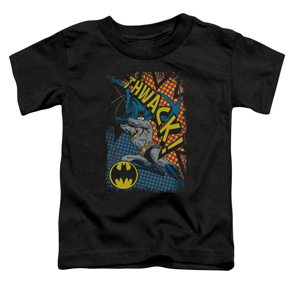 Batman - Thwack - Short Sleeve Toddler Tee - Black T-shirt