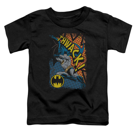 Batman - Thwack - Short Sleeve Toddler Tee - Black T-shirt