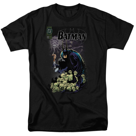 Batman - Cover #516 - Short Sleeve Adult 18/1 - Black T-shirt