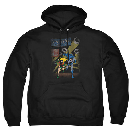 Batman - Dynamic Duo - Adult Pull-over Hoodie - Black
