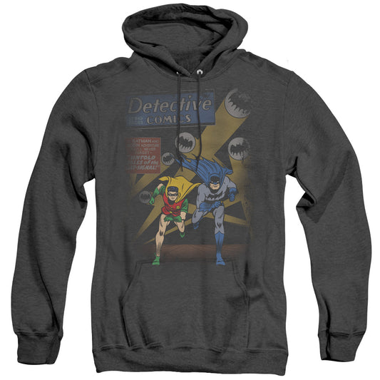 Batman - Dynamic Duo - Adult Heather Hoodie - Black