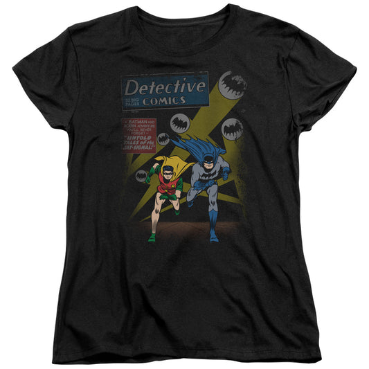BATMAN DYNAMIC DUO - S/S WOMENS TEE - BLACK T-Shirt