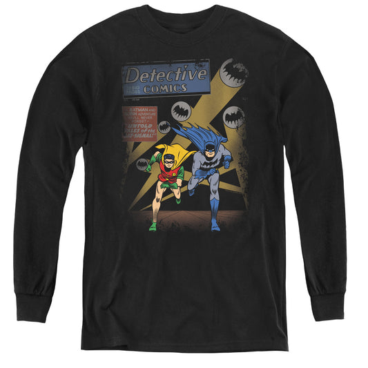 Batman Dynamic Duo - Youth Long Sleeve Tee - Black