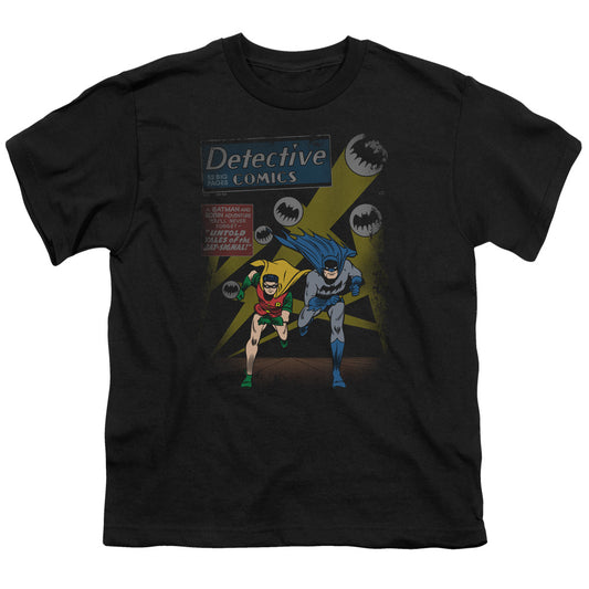 Batman - Dynamic Duo - Short Sleeve Youth 18/1 - Black T-shirt