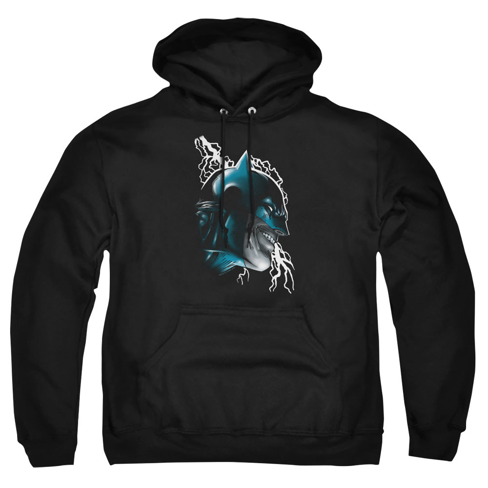 Batman - Crazy Grin - Adult Pull-over Hoodie - Black