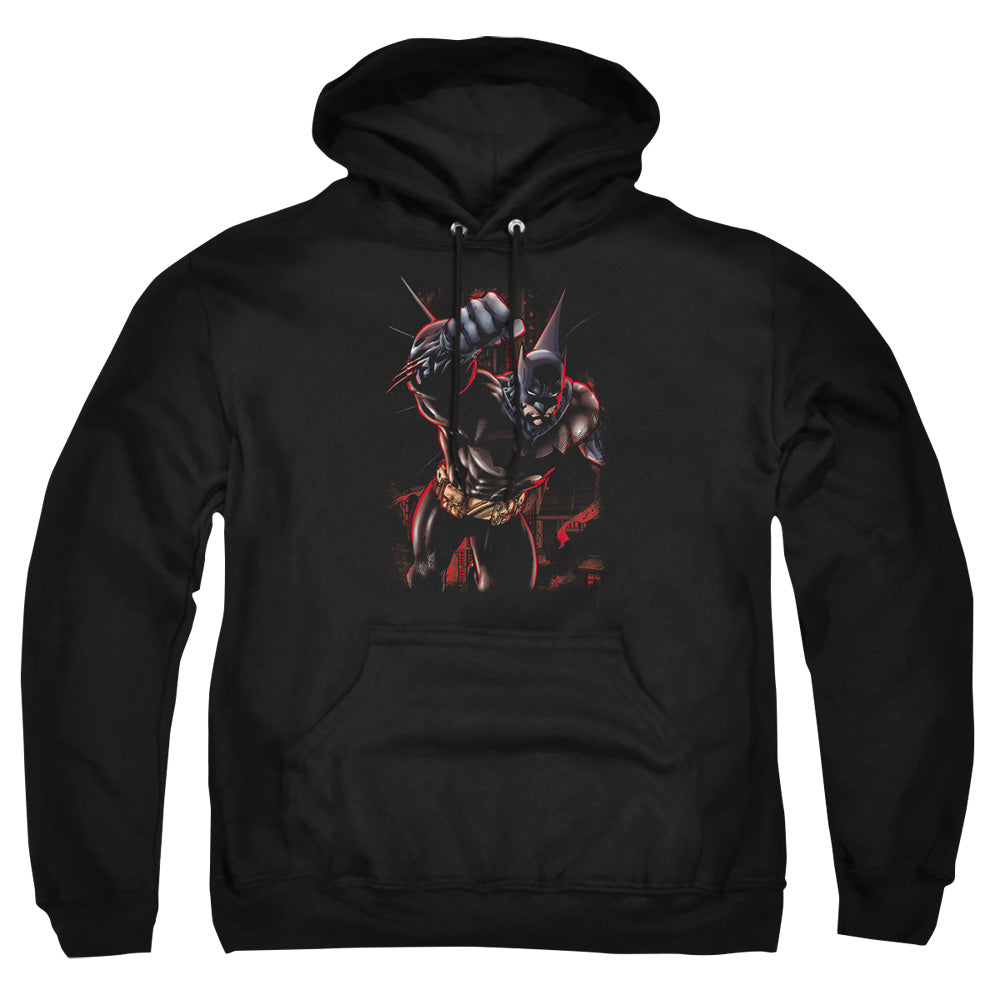 Batman - Crimson Knight - Adult Pull-over Hoodie - Black